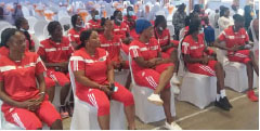 Gambia women’s volleyball team off for training camp in Dubai