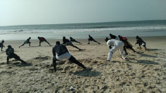 Gambia wrestling team commence training ahead of African championship