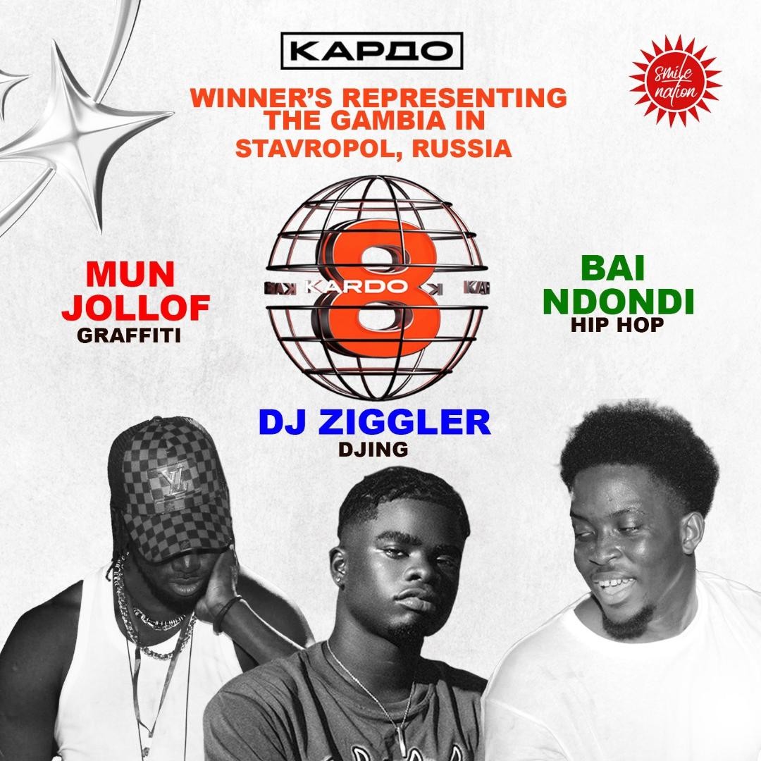 Gambian artistes to compete at Global Street Culture Contest in Russia