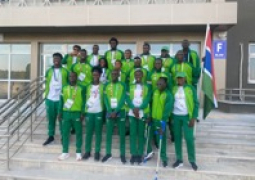 Gambian athletics