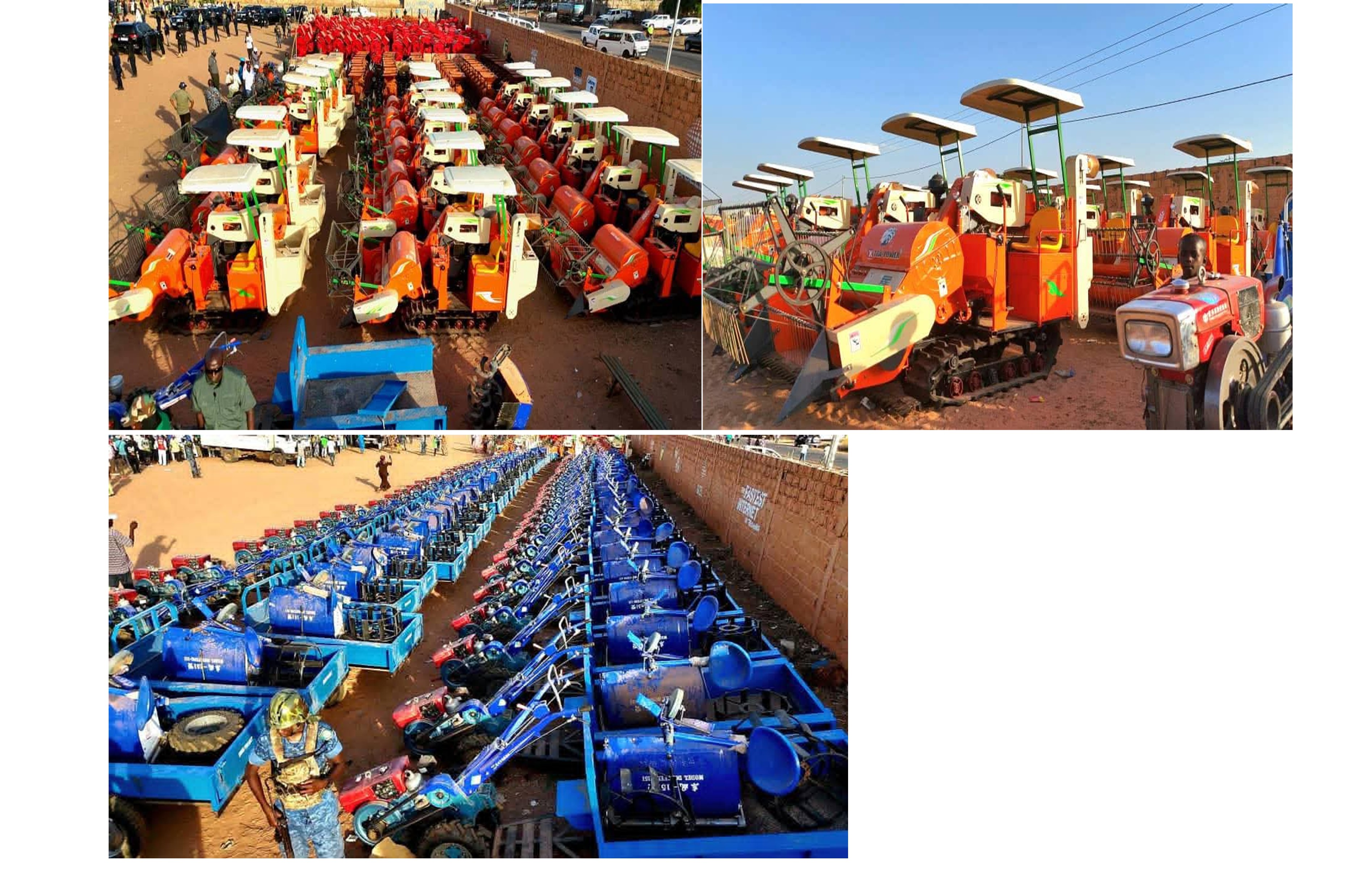 Gambian farmers rejoice as Barrow distributes 389 agric equipment