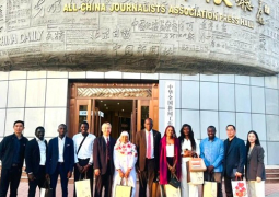 Gambian journalists dialogue with China