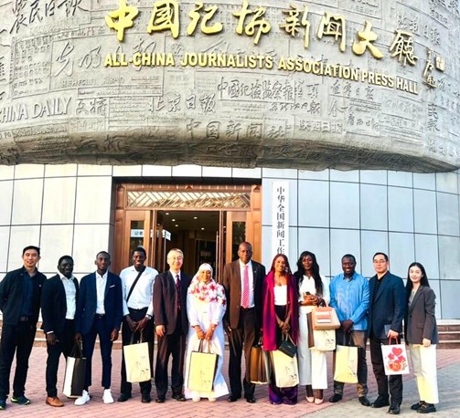 Gambian journalists dialogue with All-China Journalists Association