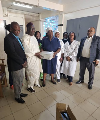 Gambian philanthropist extends largesse to EFSTH Labour Ward