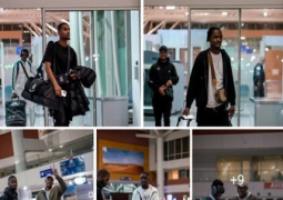 Gambian players arrive in Morocco 