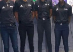 Gambian referee Isatou Touray 