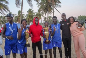 Gamtel/Gamcel win double national beach volleyball championship