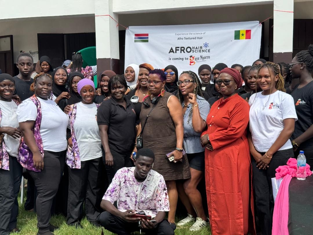 Gaye Njorro, U.S. partners redefine afro hair education