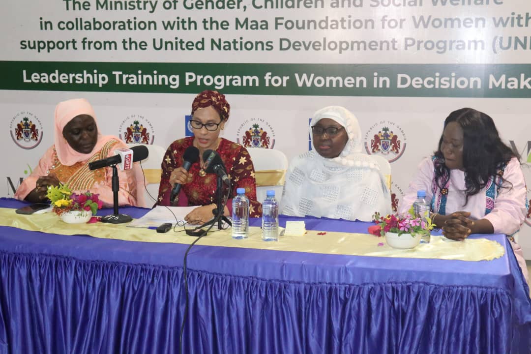 Gender Ministry, Maa Foundation train women on leadership