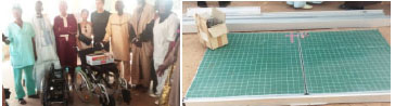 German philanthropist donates health, education equipment to Pirang clinic, schools