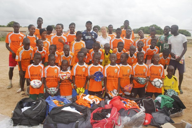 Gilkock Football Academy receives donated Kits as Star Up Foundation boosts Brufut youth development