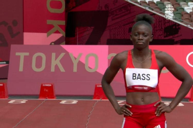 Gina Bass secures 200m Olympics semifinal spot