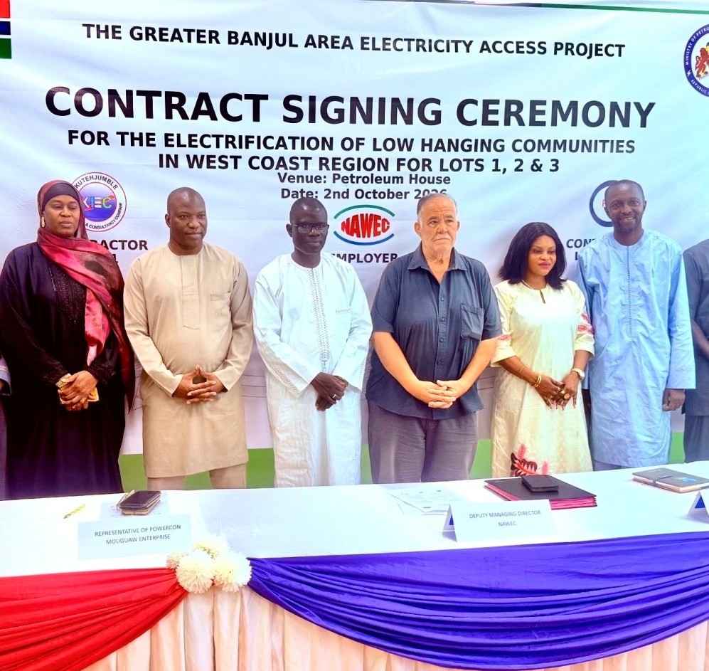 Gov’t targets universal electricity by 2028, signs contracts for 10 WCR communities