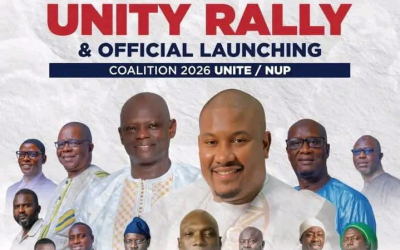 Coalition 2026 set for grand unity rally, NUP/UNITE alliance launch