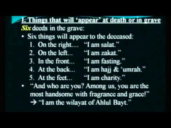 The Questioning in the Grave (Continuation)