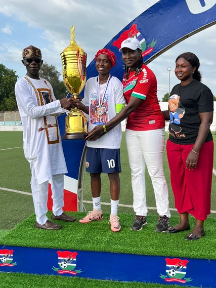 Greater Tomorrow FC lift Women's League Division Two trophy