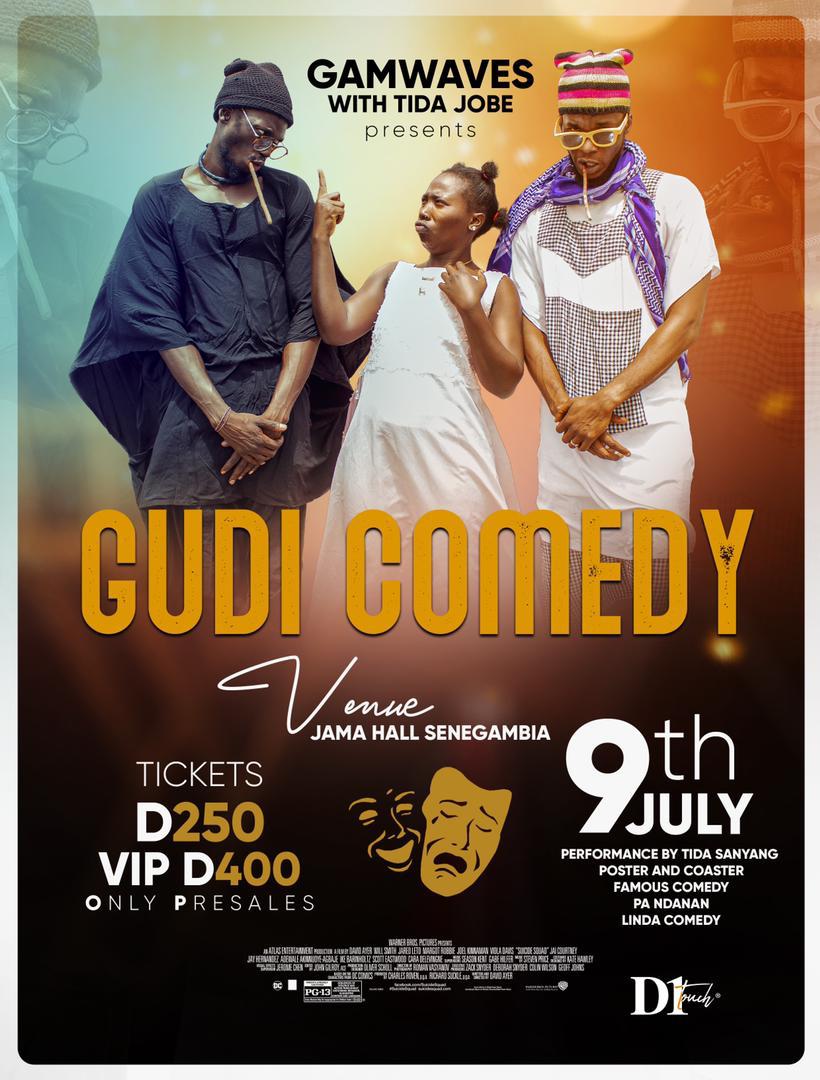 Gambian comedians to stage at Jama Hall, ready to entertain crowd on July 9 