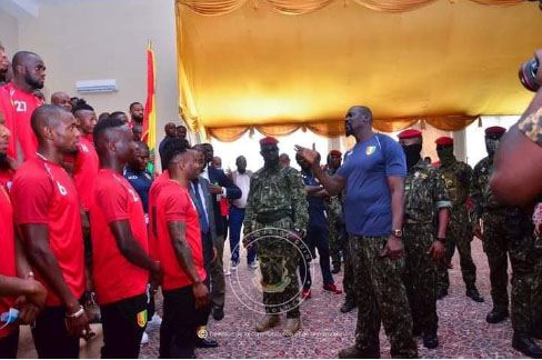 Colonel Doumbouya puts pressure on Syli national for CAN-2021