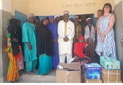Gunjur LBS receives stationery worth D59,150