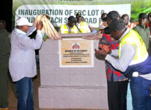 Barrow inaugurates 4.5km Gunjur Seaside Road, calls for political unity