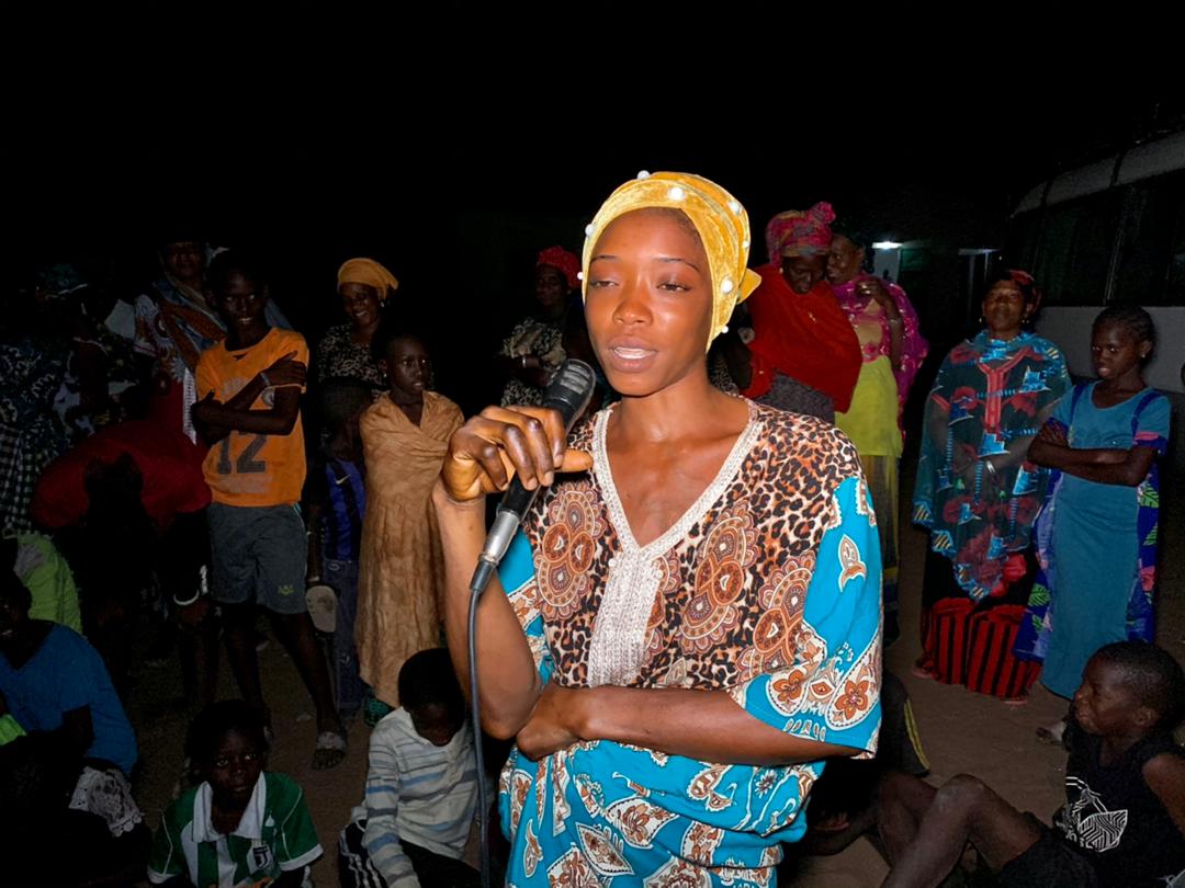 Kerr Pateh community gets UNFPA night film shows