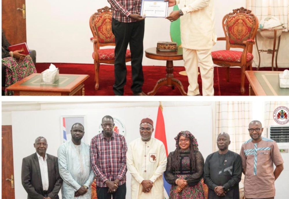 Hadigala International College briefs VP on growth, hands over security force scholarships