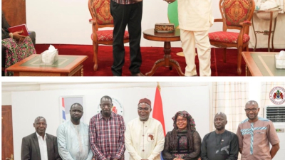 Hadigala International College briefs VP on growth, hands over security force scholarships