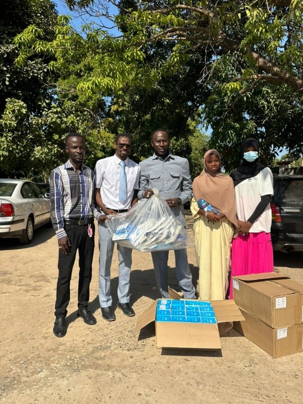 Hagie Drammeh Foundation for Physically Challenged delivers medical supplies to health facilities