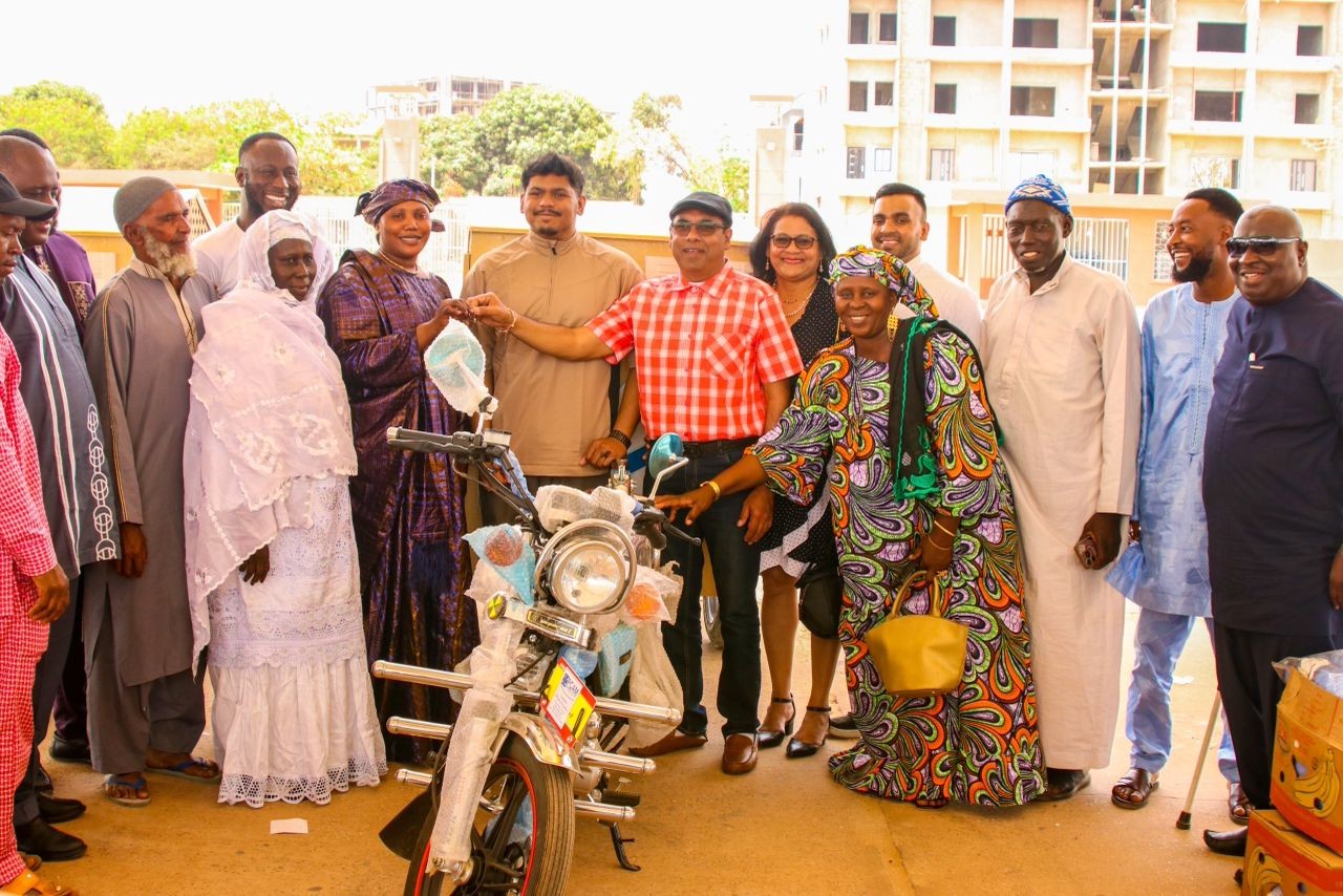 Hagie Gai Drammeh Foundation, partners present 2 Ambulance to Rural communities