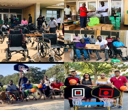 Hagie Gai Drammeh Foundation supports PLWD, institutions