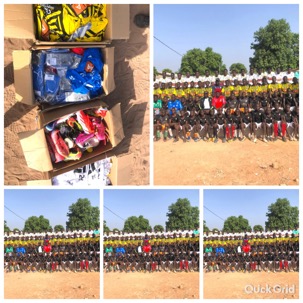 Haken Sweden patronises Haken Fankanta with football items