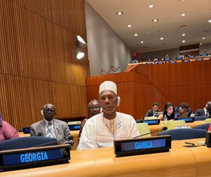 Gambia reaffirms global commitment to Sustainable Urban Development at UN High-Level Summit