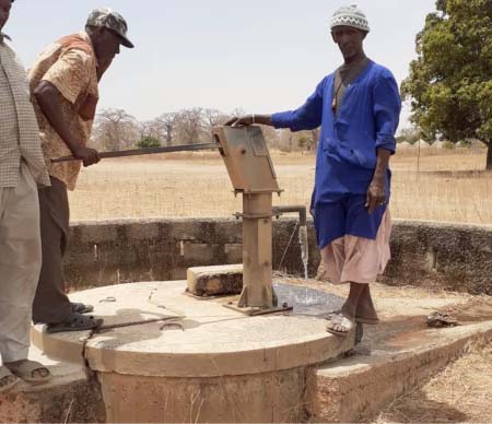 Niani NAM embarks on local hand pumps maintenance in his constituency
