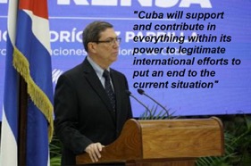 Cuba proposes actions to resolve Israeli-Palestinian conflict