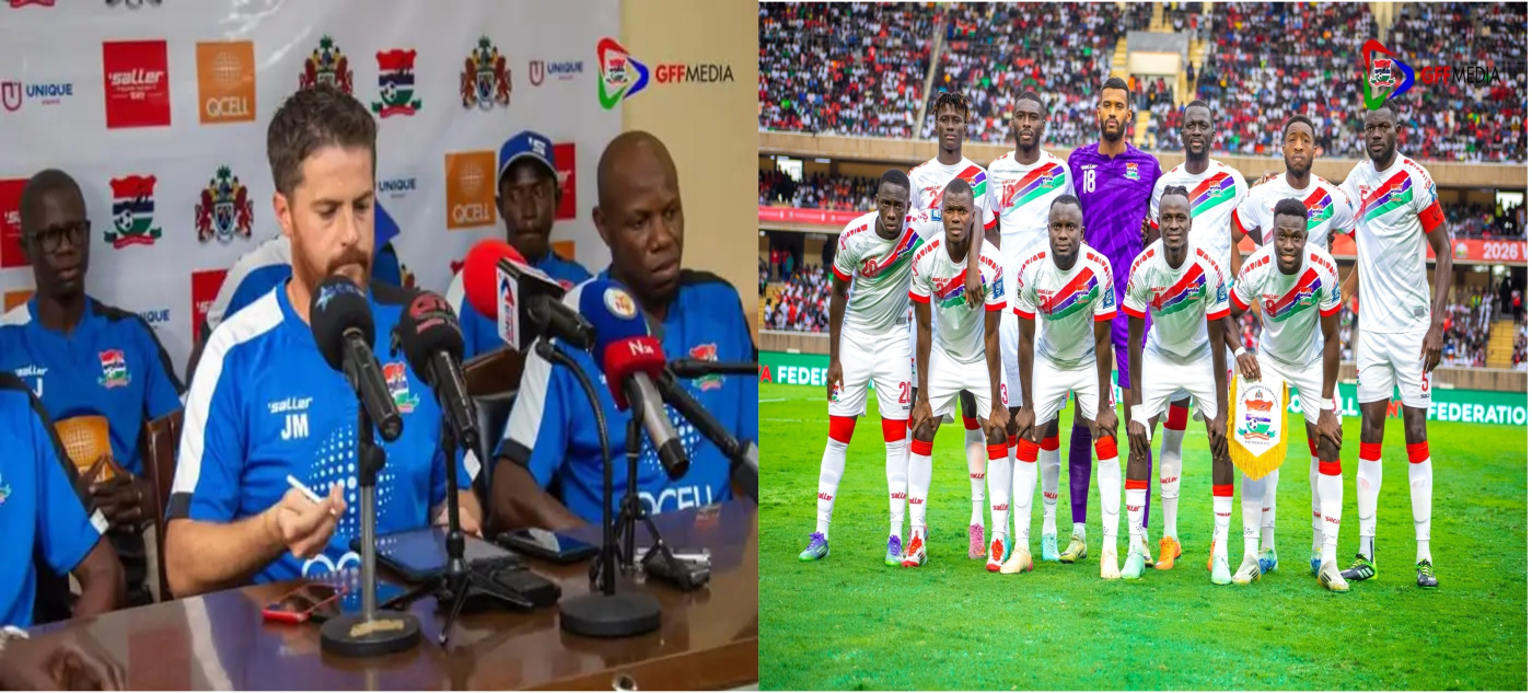 Gaffer Mckinstry unveils squad to clash with Senegal in int'l friendly