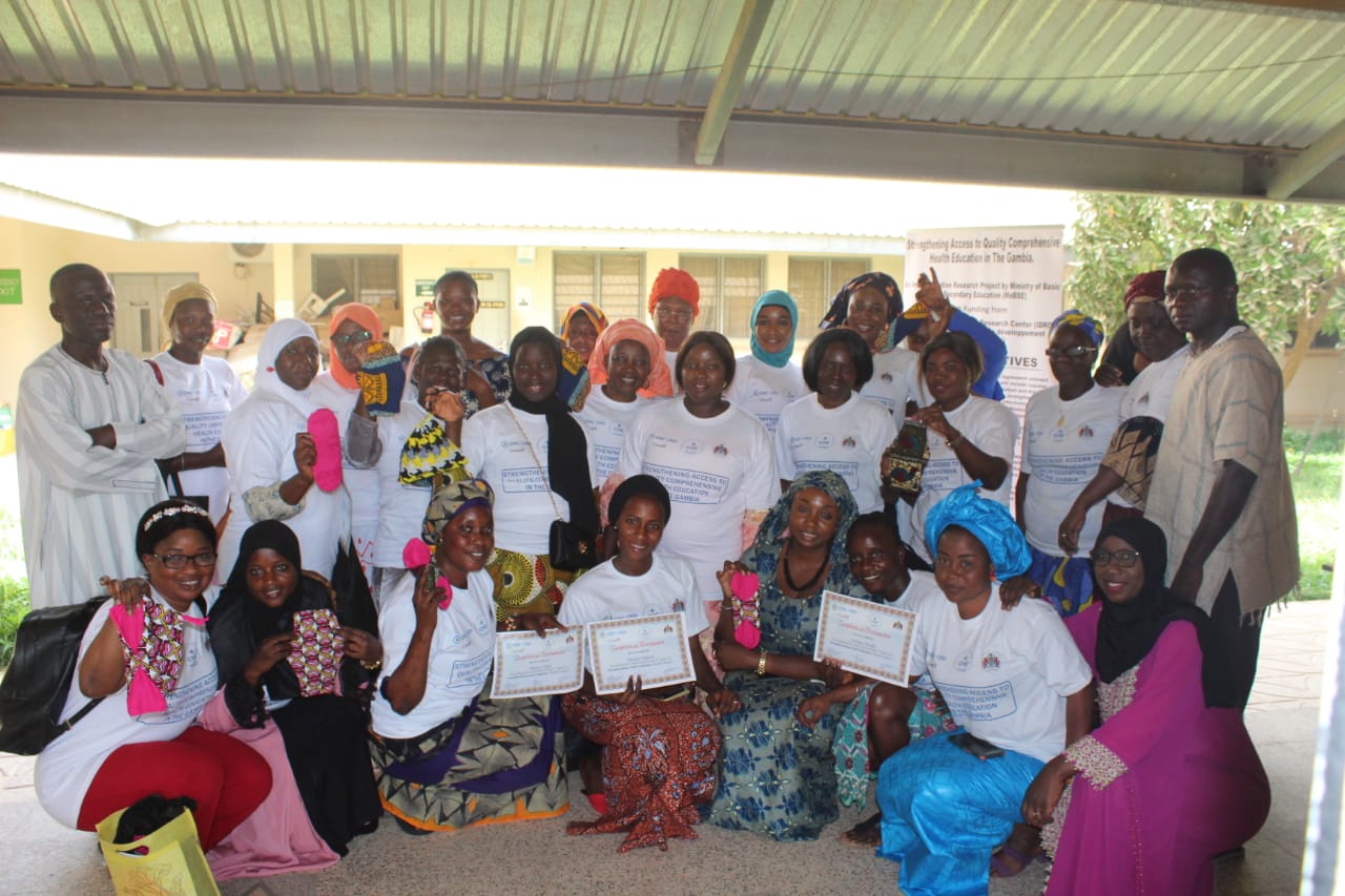 Home Economics Teachers in Region One trained on reusable sanitary pads