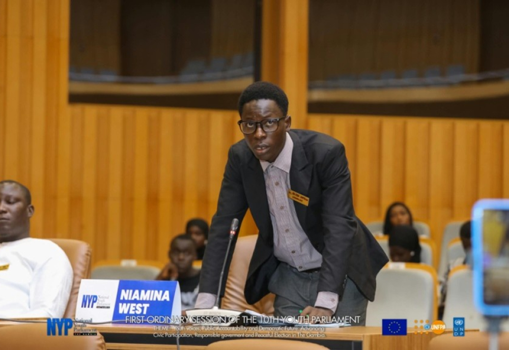 Youth Parliamentarian calls for responsible remarks ahead of Dec 5th election
