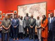 Gambia minister and delegation meet Congressmen
