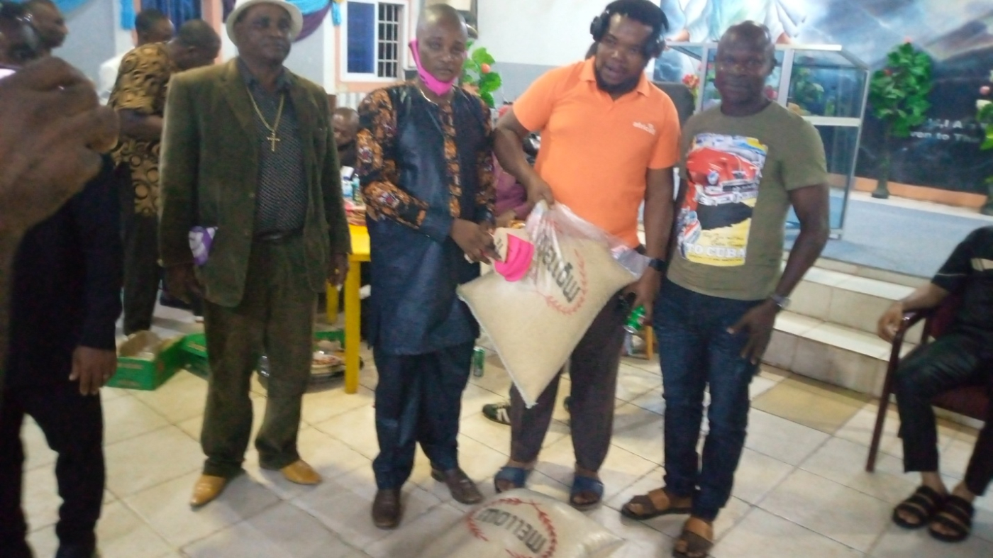 IGBO association in Gambia gives Covid-19 relief package