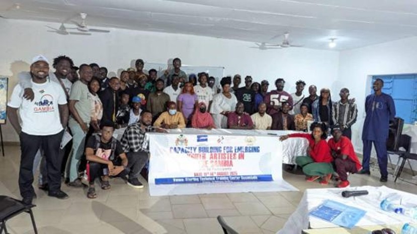 ITC hosts capacity building programme for emerging Gambian artistes