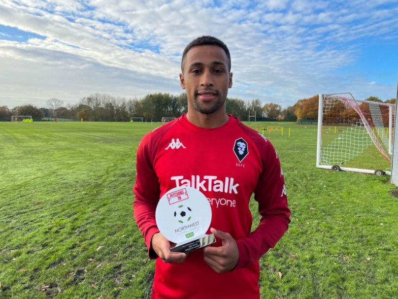Salford City’s Ibou Touray wins NWFA League Two Player of the Season