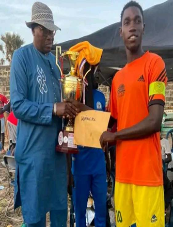 Iceland FC clasp Gunjur Beach Soccer trophy