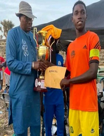 Iceland FC clasp Gunjur Beach Soccer trophy