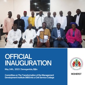 MoHERST inaugurates committee to transform MDI into a Civil Service College