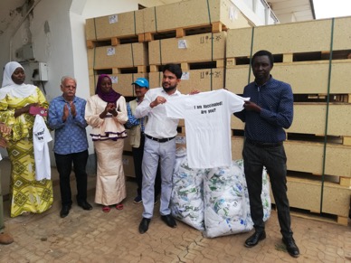 MOH receives Indian Socio-Cultural Community in Gambia largesse