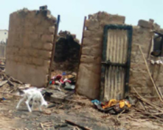 Inferno renders   family  homeless  in  CRR
