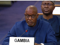 Interior Minister Sanyang makes case at UNHCR executive session