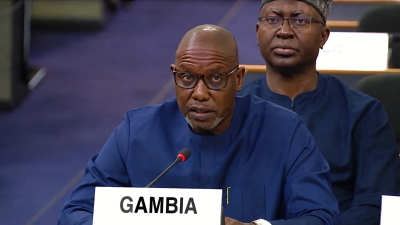 Interior Minister Sanyang makes case at UNHCR executive session