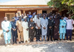 Interior minister lays