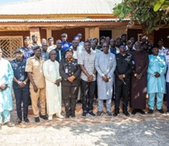 Interior minister lays